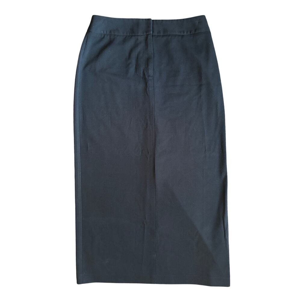 Nine & Company Black Maxi Skirt - Size 6 - 90s Minimalist